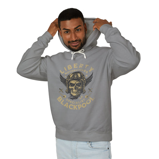 GASOLINE MOTOR CLUB  Lightweight Hooded Sweatshirt