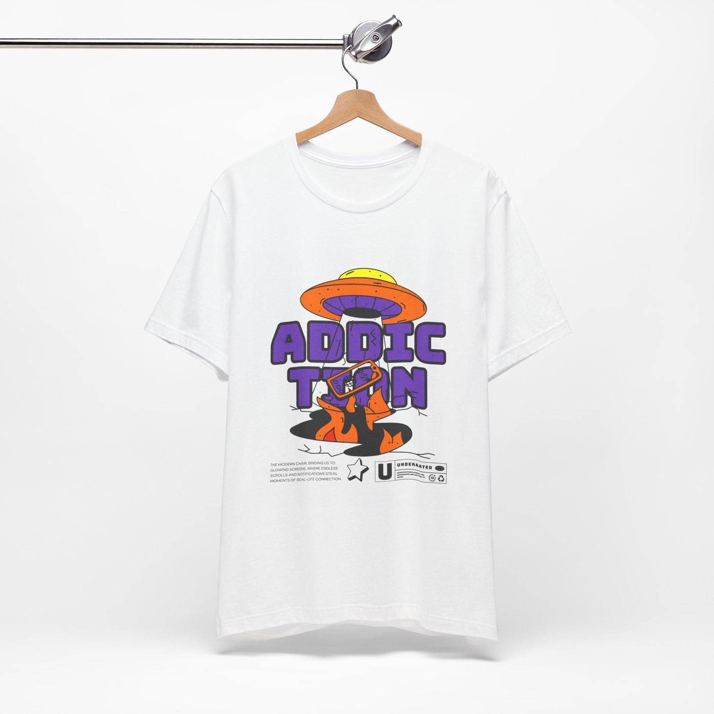 Addiction Jersey Short Sleeve Tee