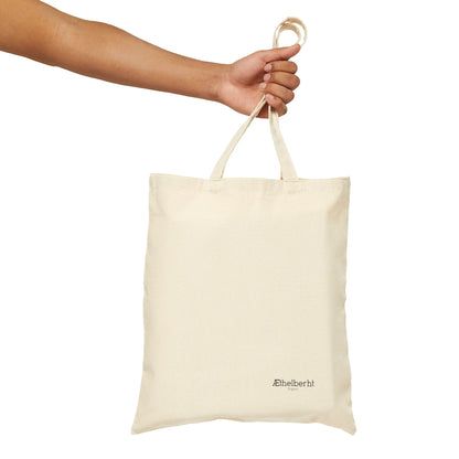 Chase the Good Life Cotton Canvas Tote Bag