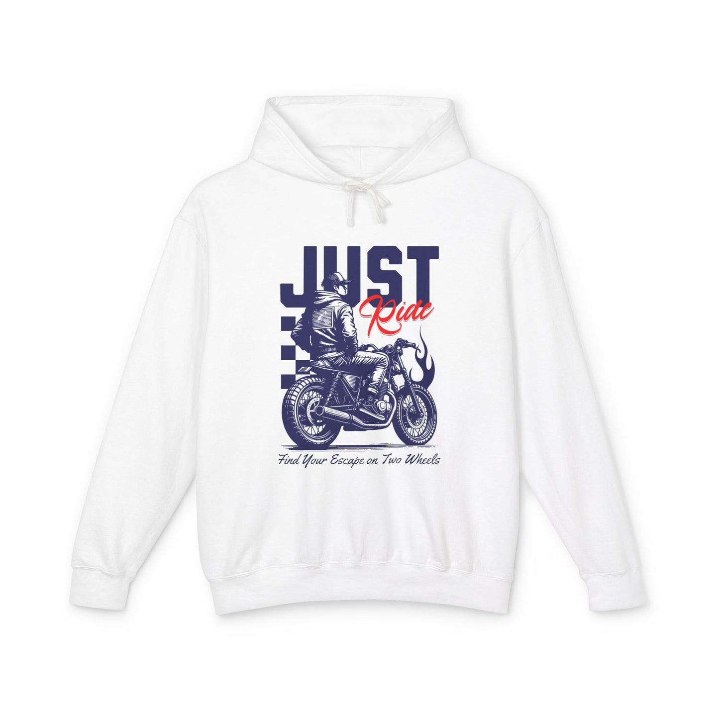 Just Ride  Lightweight Hooded Sweatshirt