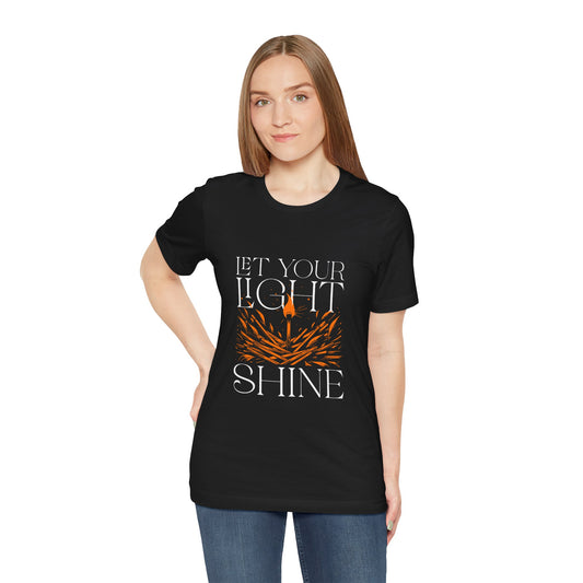 Let Your Light Shine Jersey Short Sleeve Tee