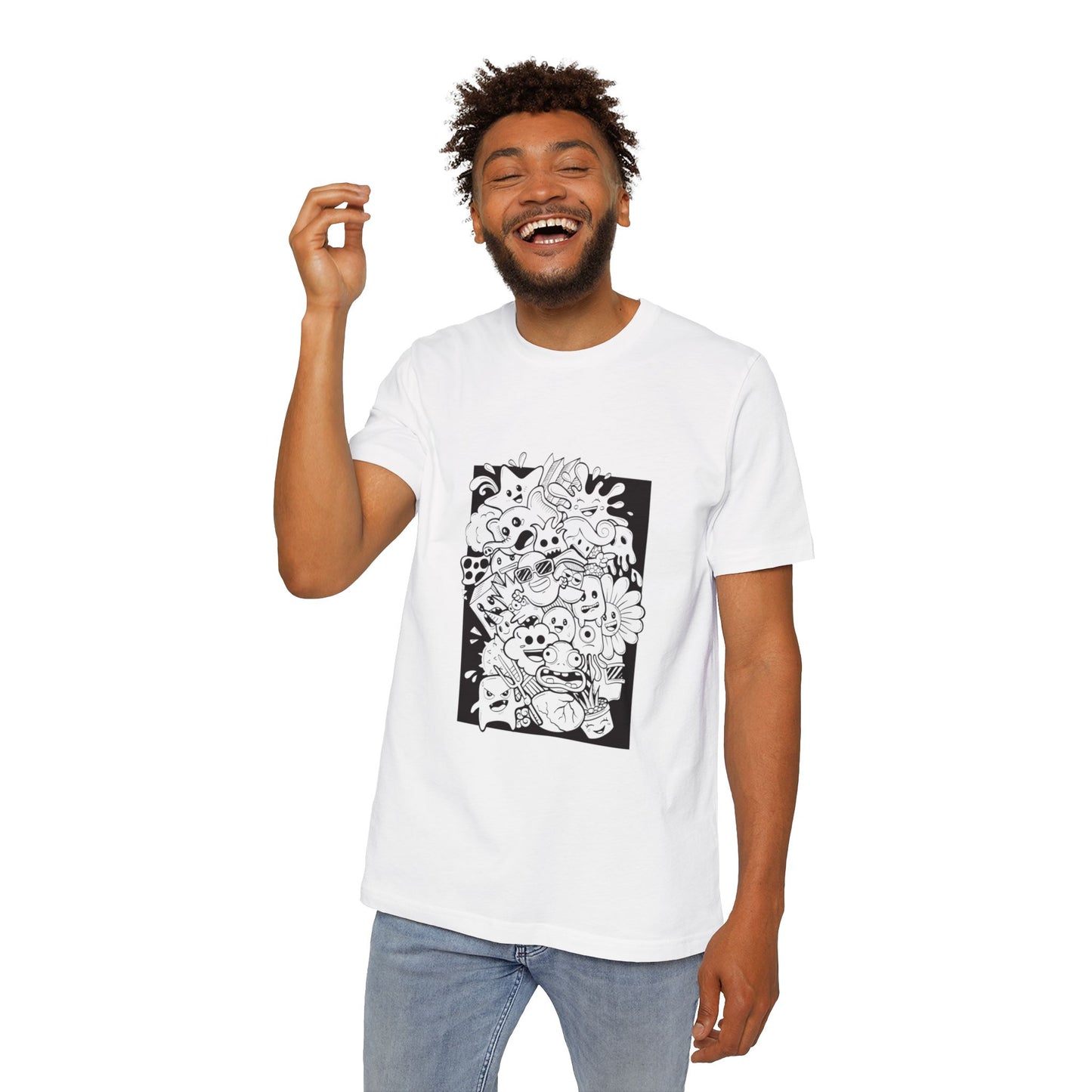 Comic Vibe. Art Short-Sleeve Jersey T-Shirt