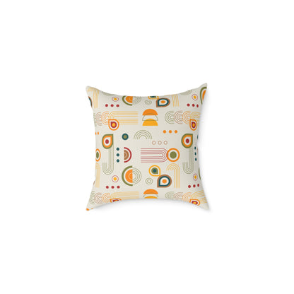 Element Graphics  Square Poly Canvas Pillow