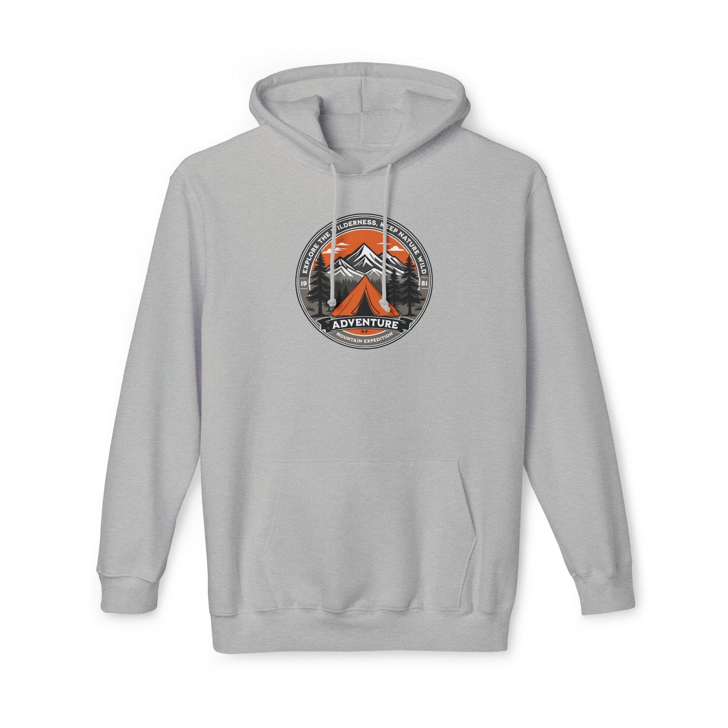 Adventure  Hooded Sweatshirt, Made in US