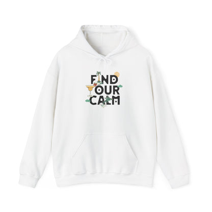 Find our Calm  Heavy Blend™ Hooded Sweatshirt