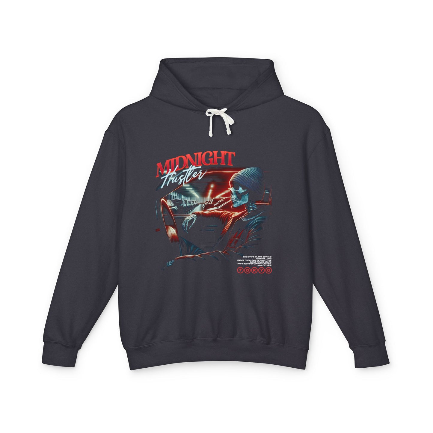 Racing Car Lightweight Hooded Sweatshirt