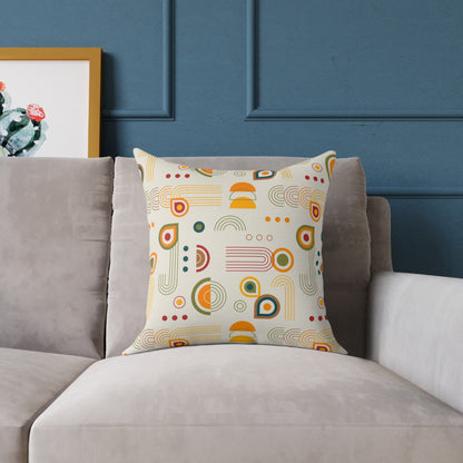 Element Graphics  Square Poly Canvas Pillow