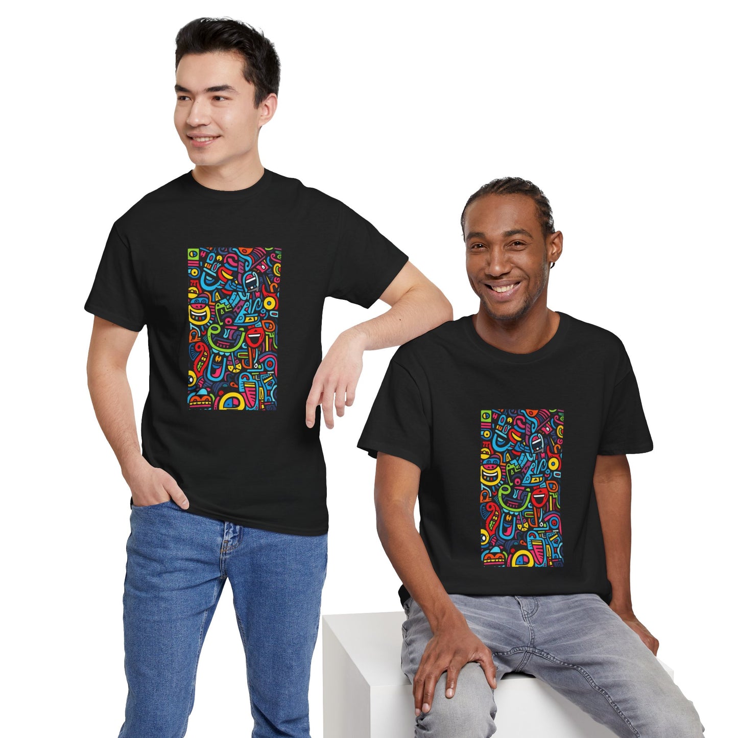 Color Art Vibe  Heavy Cotton Tee