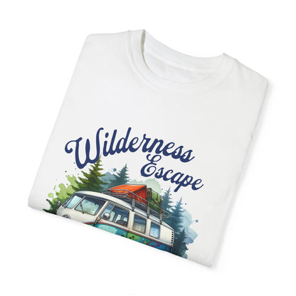 Wilderness Escape The Adventure Van Garment-Dyed T-shirt