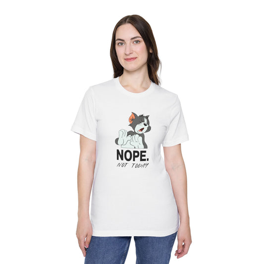 Nope not today  Short-Sleeve Jersey T-Shirt