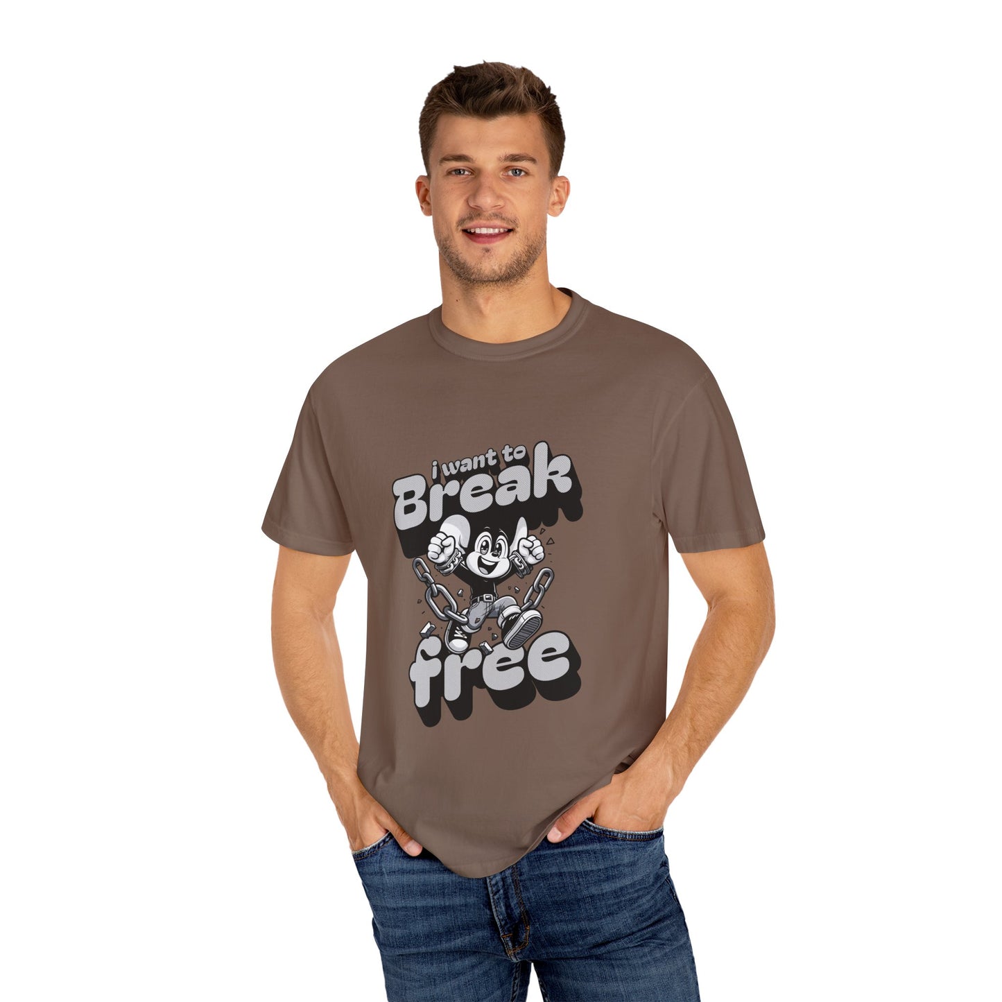 Break Free T-shirt Unisex Garment-Dyed