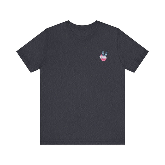 Peace Not War Jersey Short Sleeve Tee