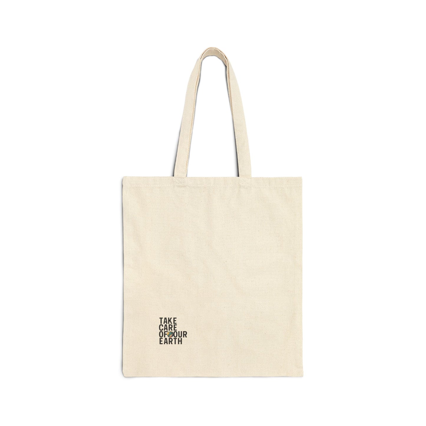 Take Care Of Our Earth Cotton Canvas Tote Bag