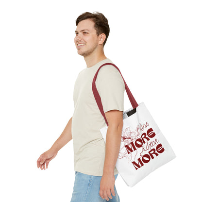 Believe More Achieve More Tote Bag (AOP)