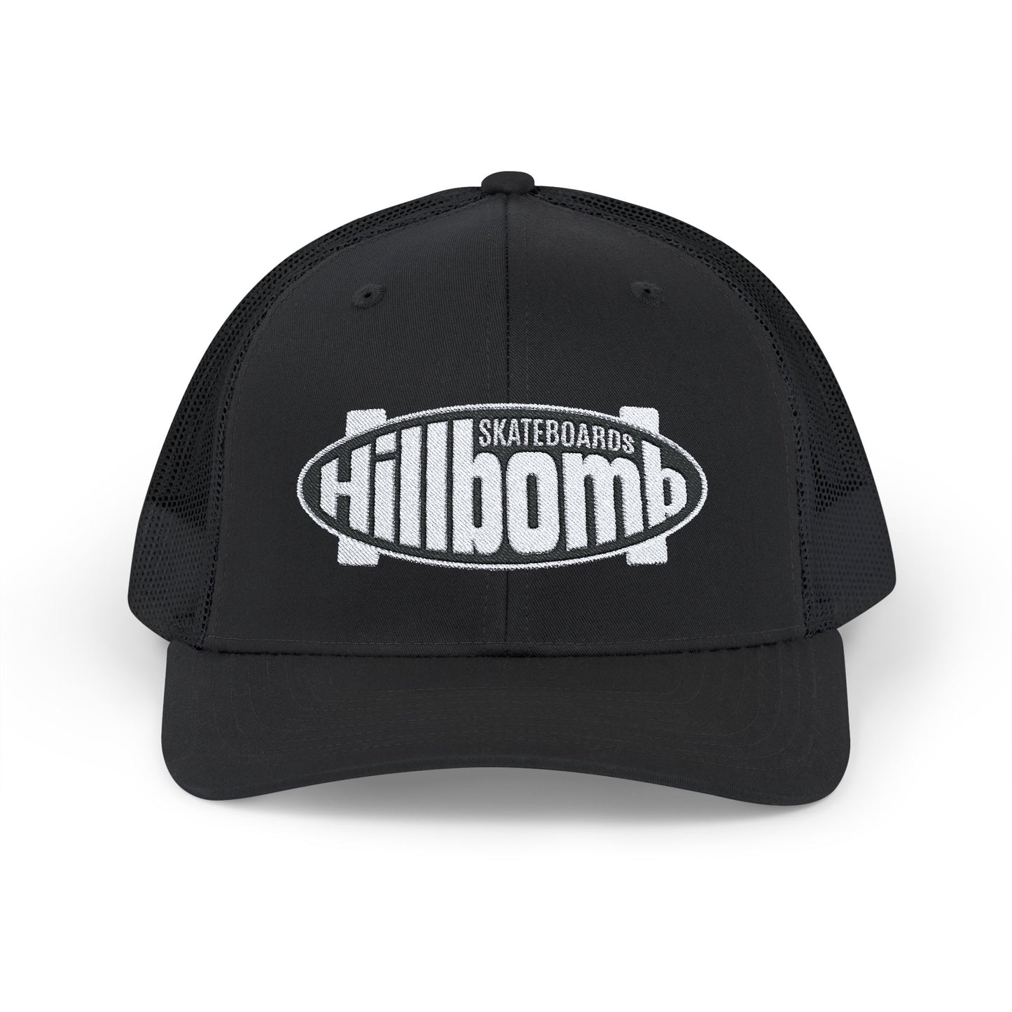 Hillbomb Skateboards Snapback Trucker Cap