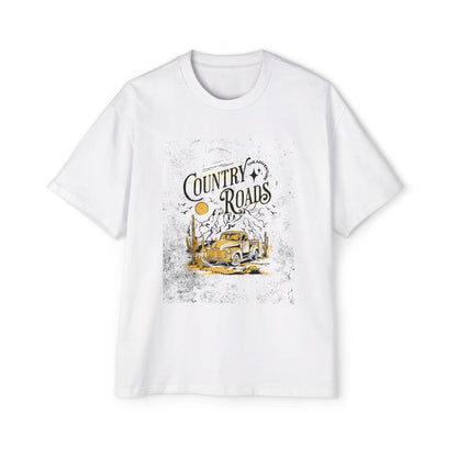 Country Roads - Wild West  Oversized Tee