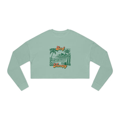 Cropped Sweatshirt - Surf Therapy Design