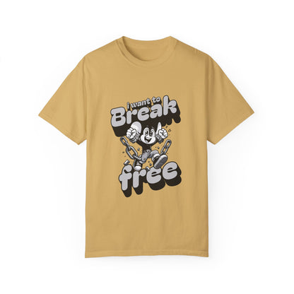 Break Free T-shirt Unisex Garment-Dyed