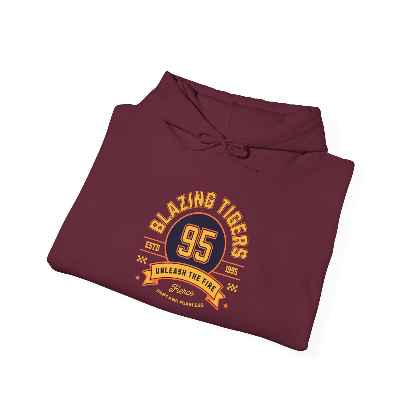 Blazing Tigers  Heavy Blend™ Hooded Sweatshirt