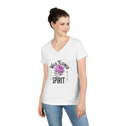 Wild Flower Spirit ' V-Neck T-Shirt