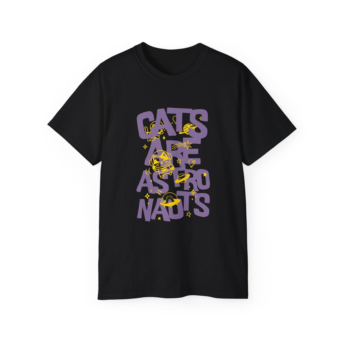 Cats are Astronauts Ultra Cotton Tee