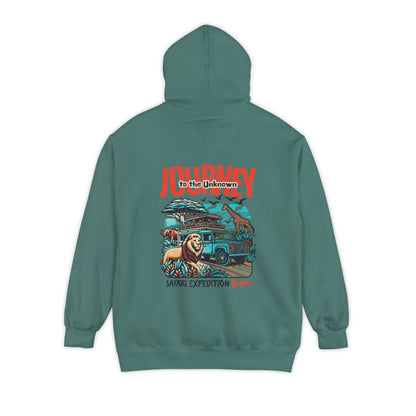 Journey to the Unknown Garment-Dyed Hoodie