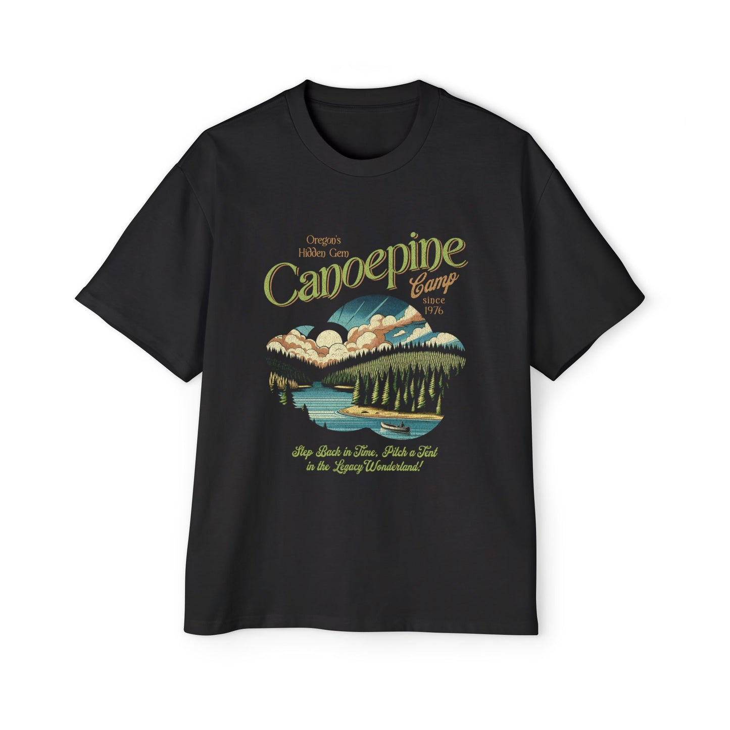 Canoepine Camp Heavy Oversized Tee