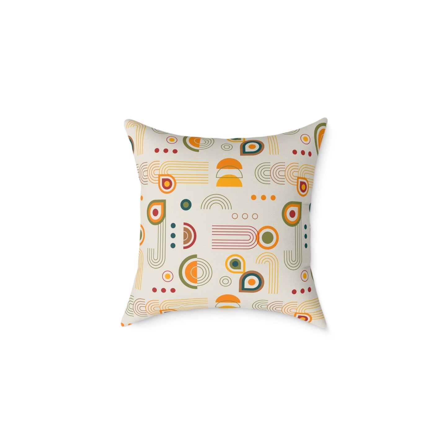 Element Graphics  Square Poly Canvas Pillow