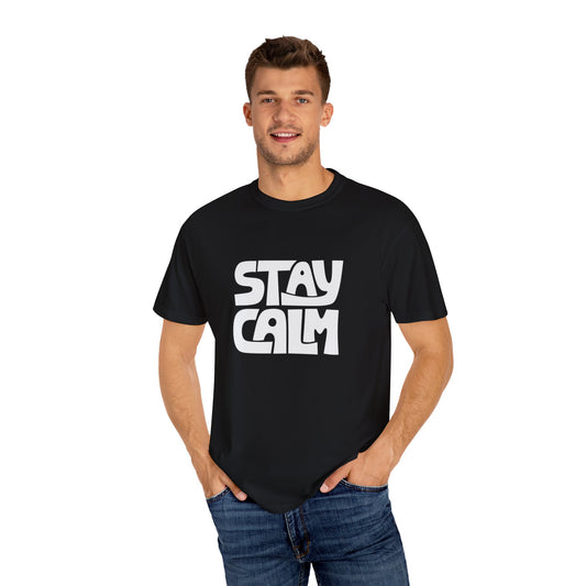 Stay clam  Garment-Dyed T-shirt