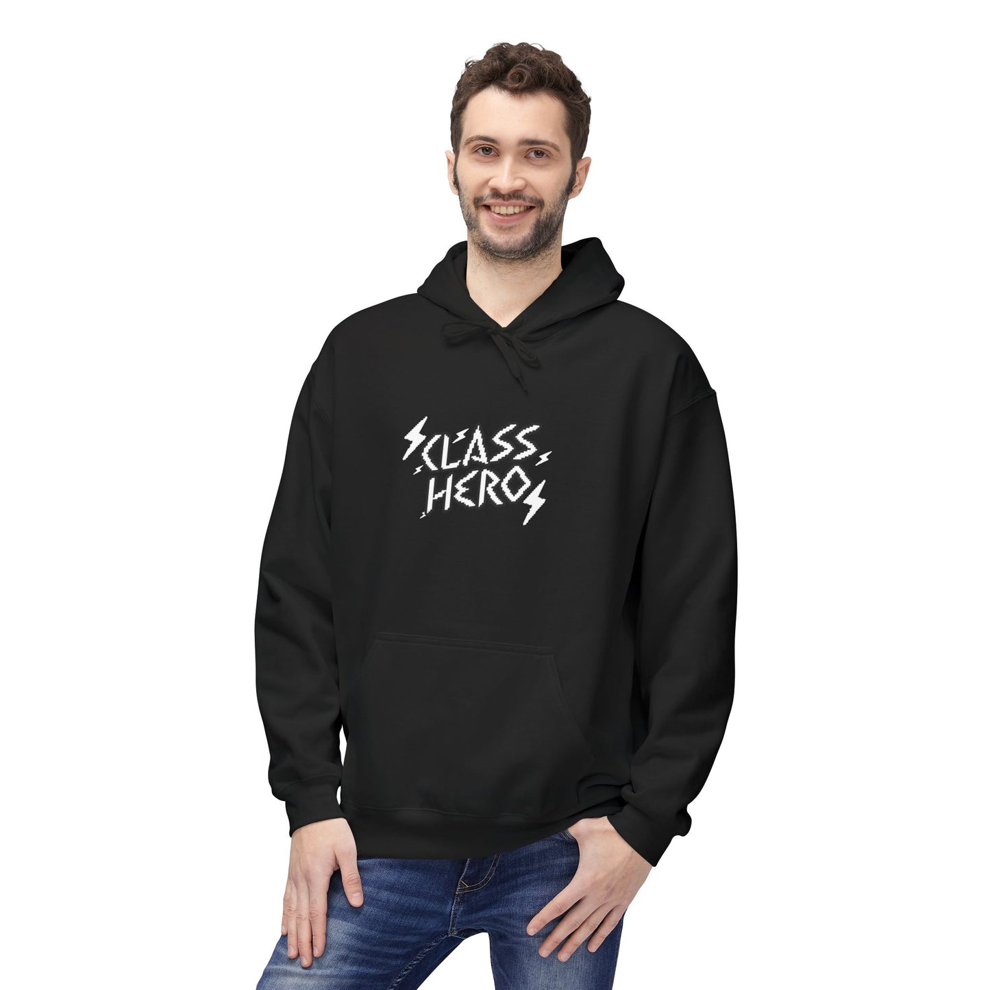 Class Hero  Midweight Softstyle Fleece Hoodie