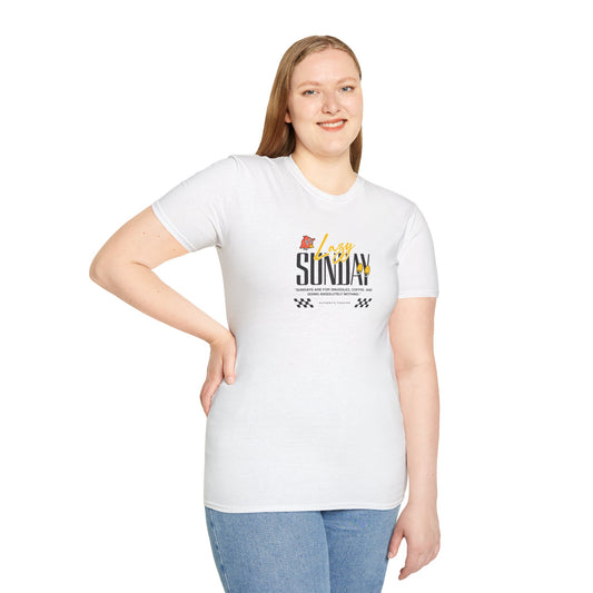 Lazy Sunday Cartoon Softstyle T-Shirt