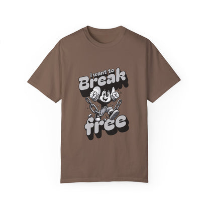 Break Free T-shirt Unisex Garment-Dyed