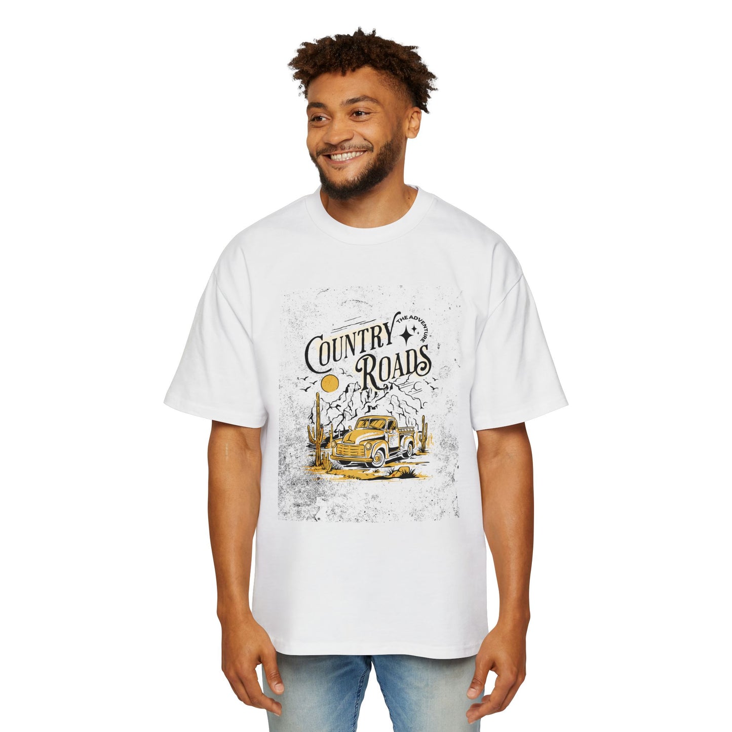 Country Roads - Wild West  Oversized Tee