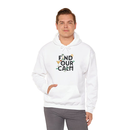 Find our Calm  Heavy Blend™ Hooded Sweatshirt