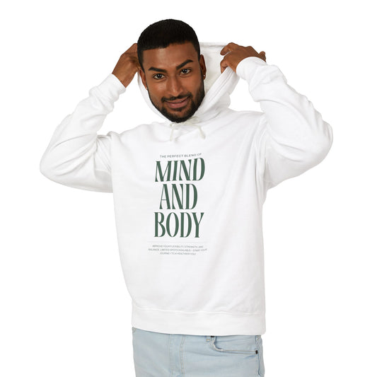 Mind and Body  Lightweight Hooded Sweatshirt