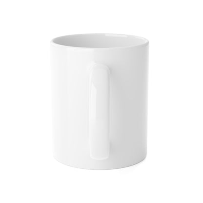 Mind Map White Ceramic Mug, 11oz