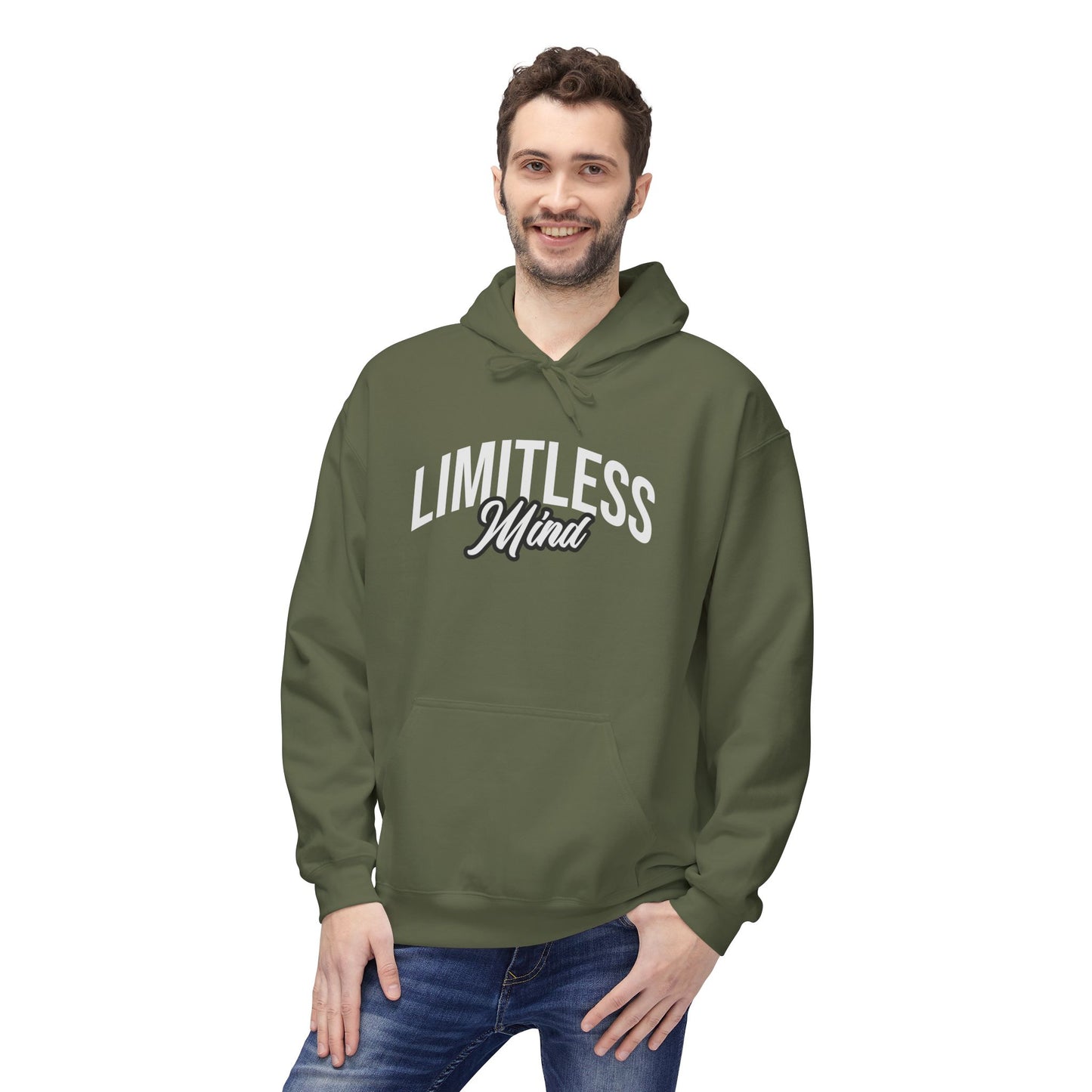 Limitless Mind  Midweight Softstyle Fleece Hoodie