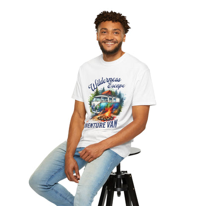 Wilderness Escape The Adventure Van Garment-Dyed T-shirt