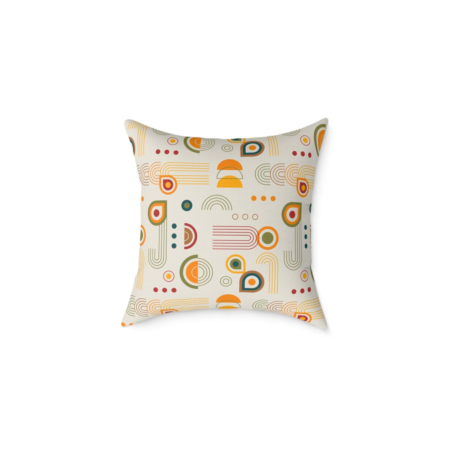 Element Graphics  Square Poly Canvas Pillow