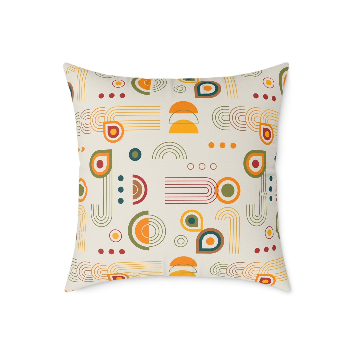 Element Graphics  Square Poly Canvas Pillow