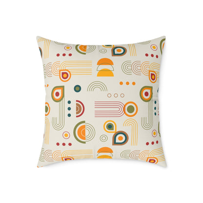 Element Graphics  Square Poly Canvas Pillow