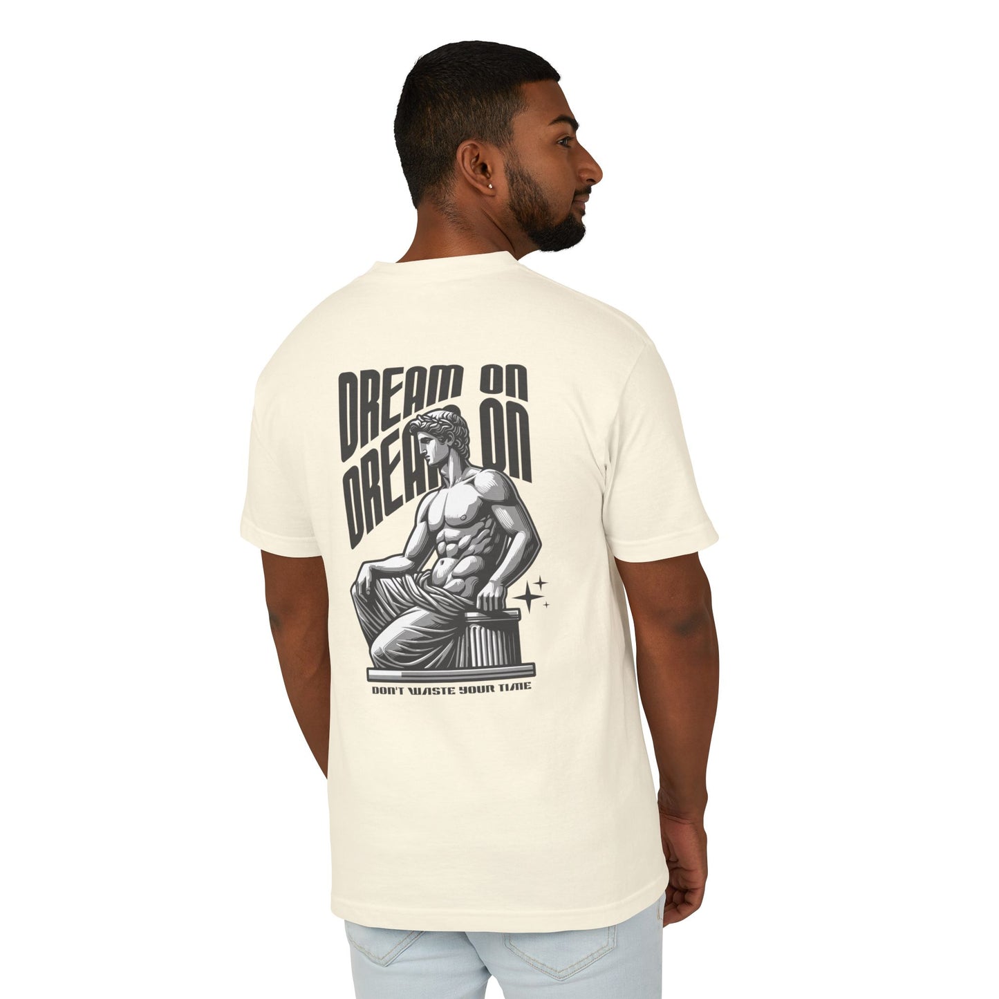 Dream On Renaissance Sculpture Unisex Heavyweight Cotton