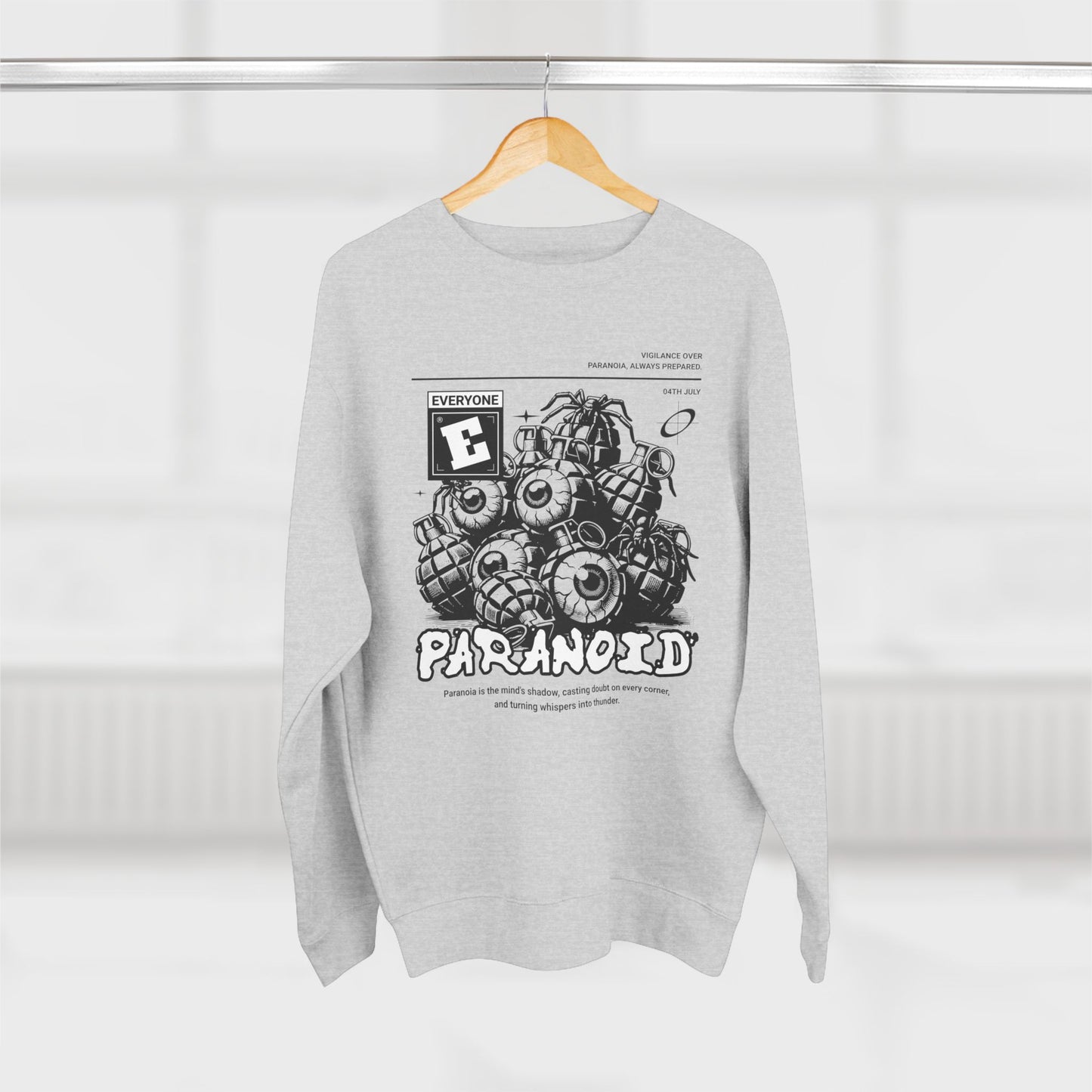 Paranoid Unisex Sweatshirt