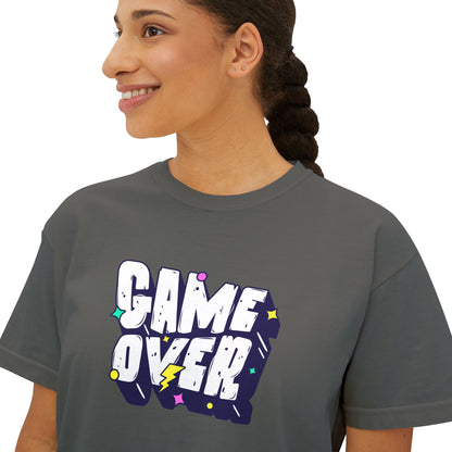 Game Over Boxy Tee