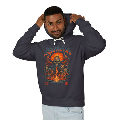 Incantation Hell 666 Lightweight Hooded Sweatshirt