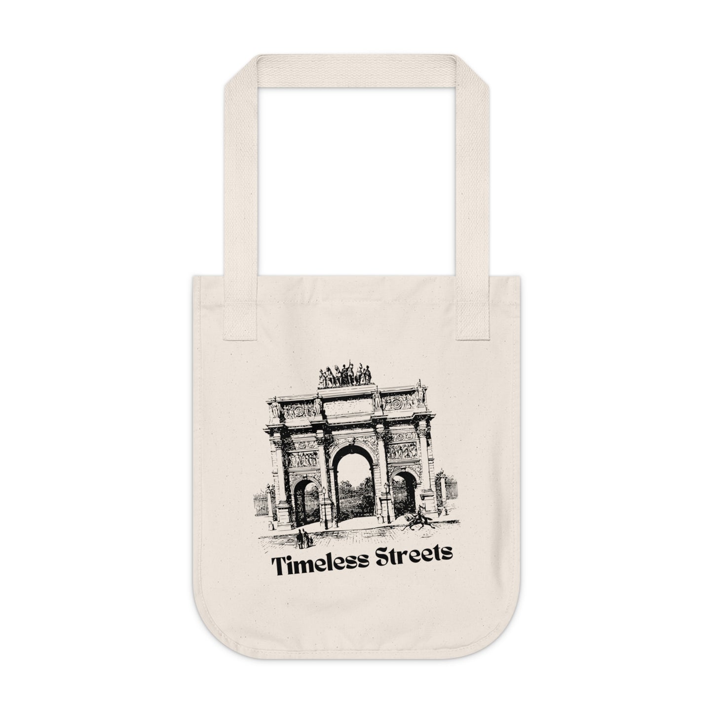 Timeless Street Organic Canvas Tote Bag