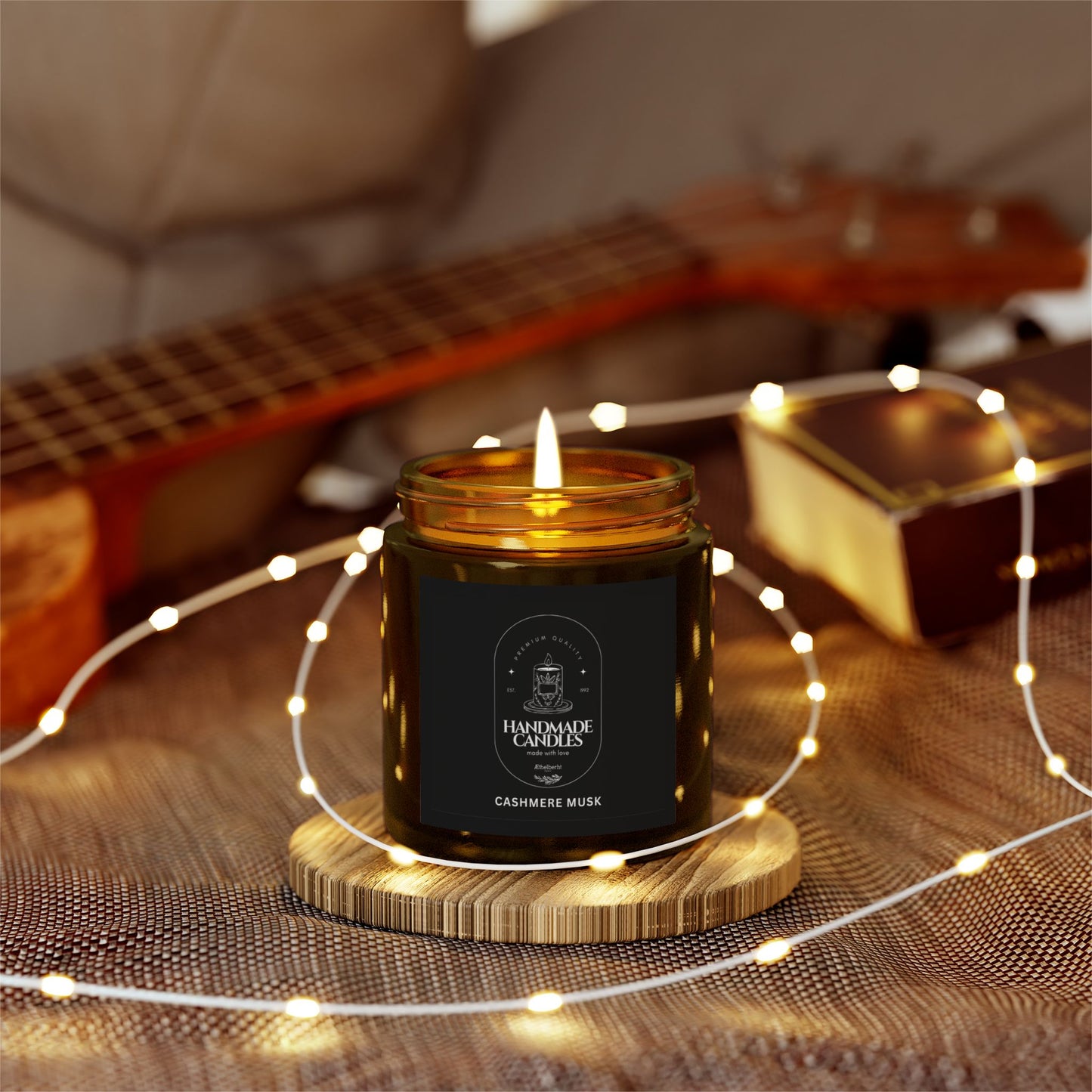 Candle, Cashmere Musk Scented