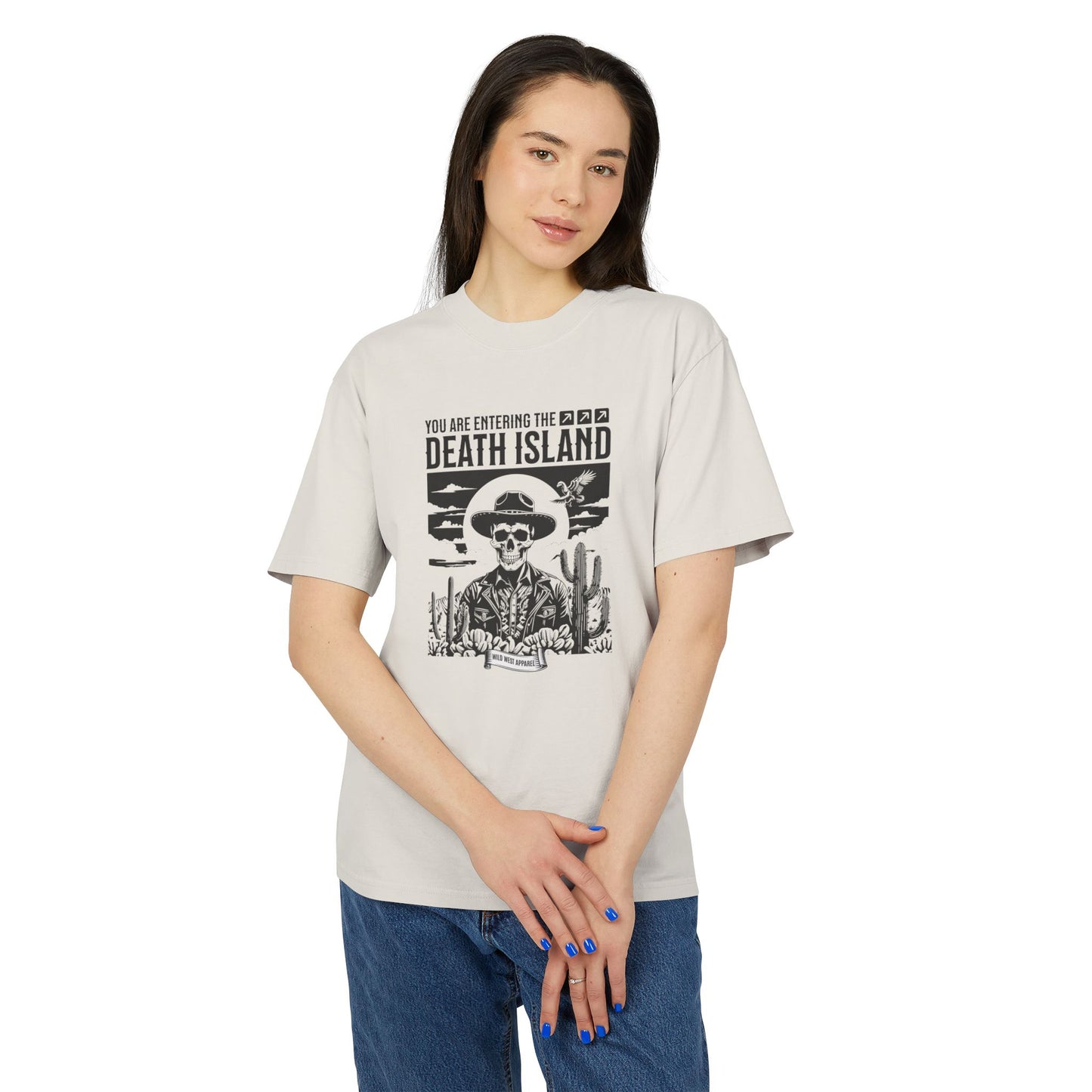 Death Island T-Shirt Unisex Heavy Faded Tee