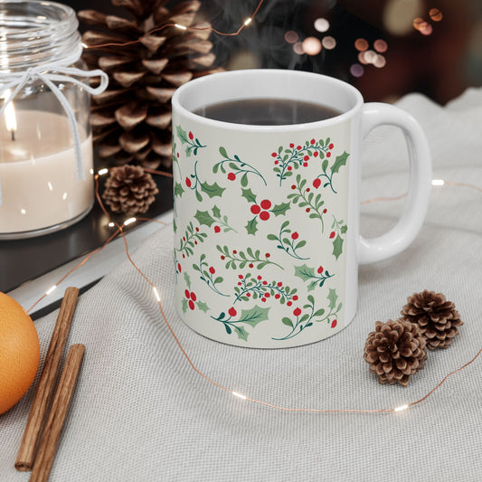 Xmas Ceramic Mug, (11oz, 15oz)