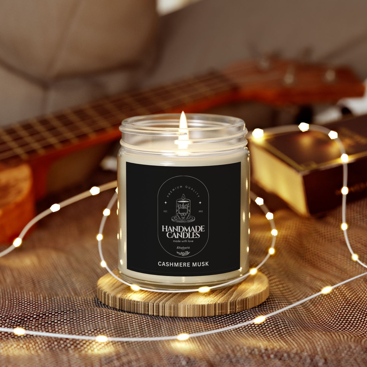 Candle, Cashmere Musk Scented